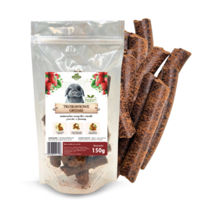 Gryzaki truskawkowe - 150g